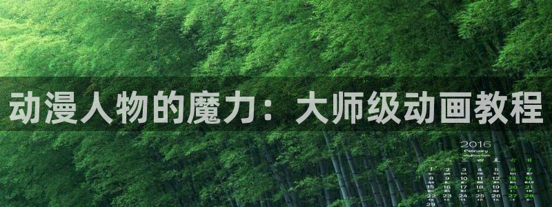 好看里番：动漫人物的魔力：大师级动画教程